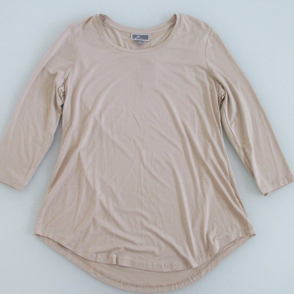 JM Collection (NWT) Women's 3/4 Sleeve Knit Top Size Small